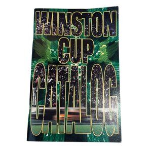 1996 Winston Cup Catalog Vintage NASCAR Racing Merchandise Advertising Booklet